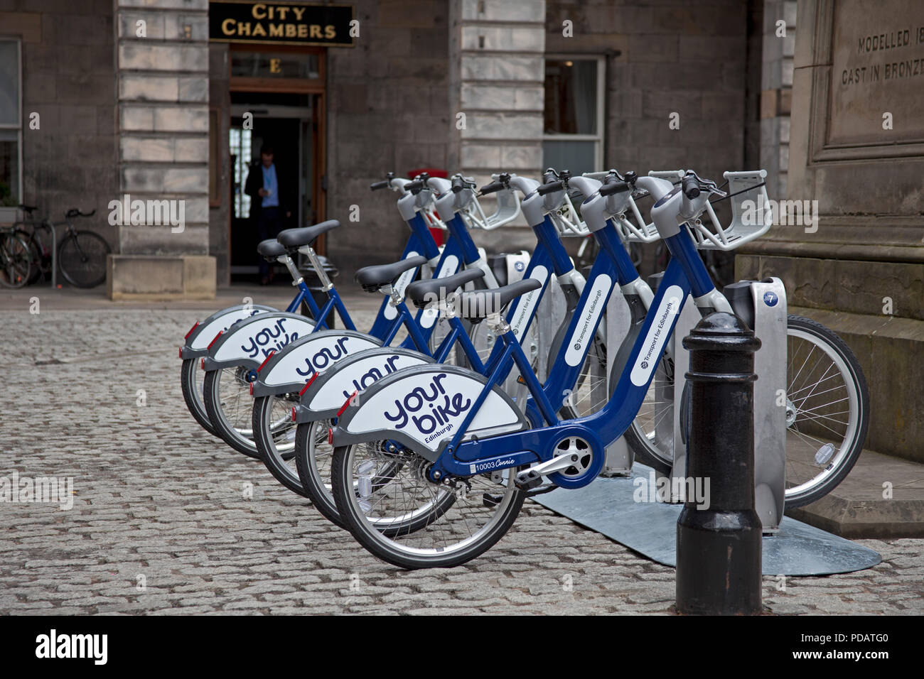 Edinburgh high street hires stock photography and images Alamy