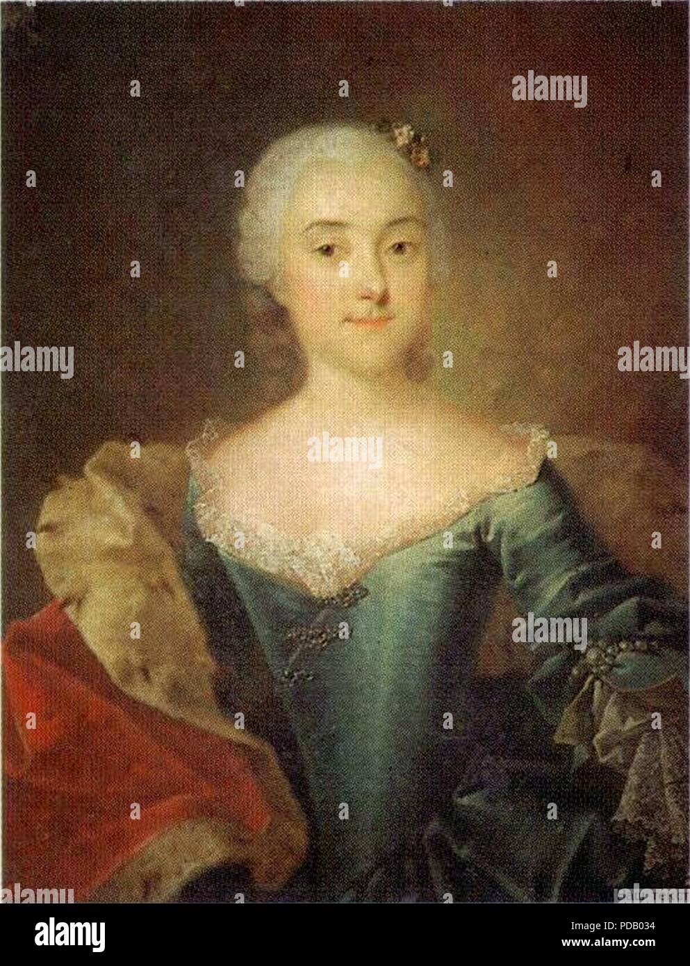 Anna Alexandrovna Kurakina by Christoph Grooth Stock Photo Alamy