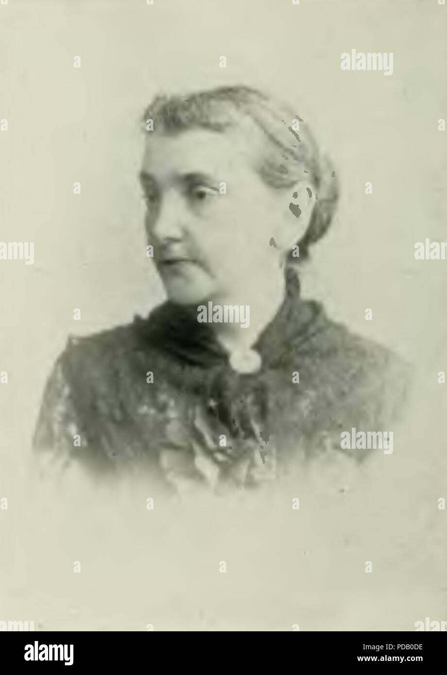 ANNA ELIZABETH TREAT. A woman of the century (page 732 crop Stock Photo