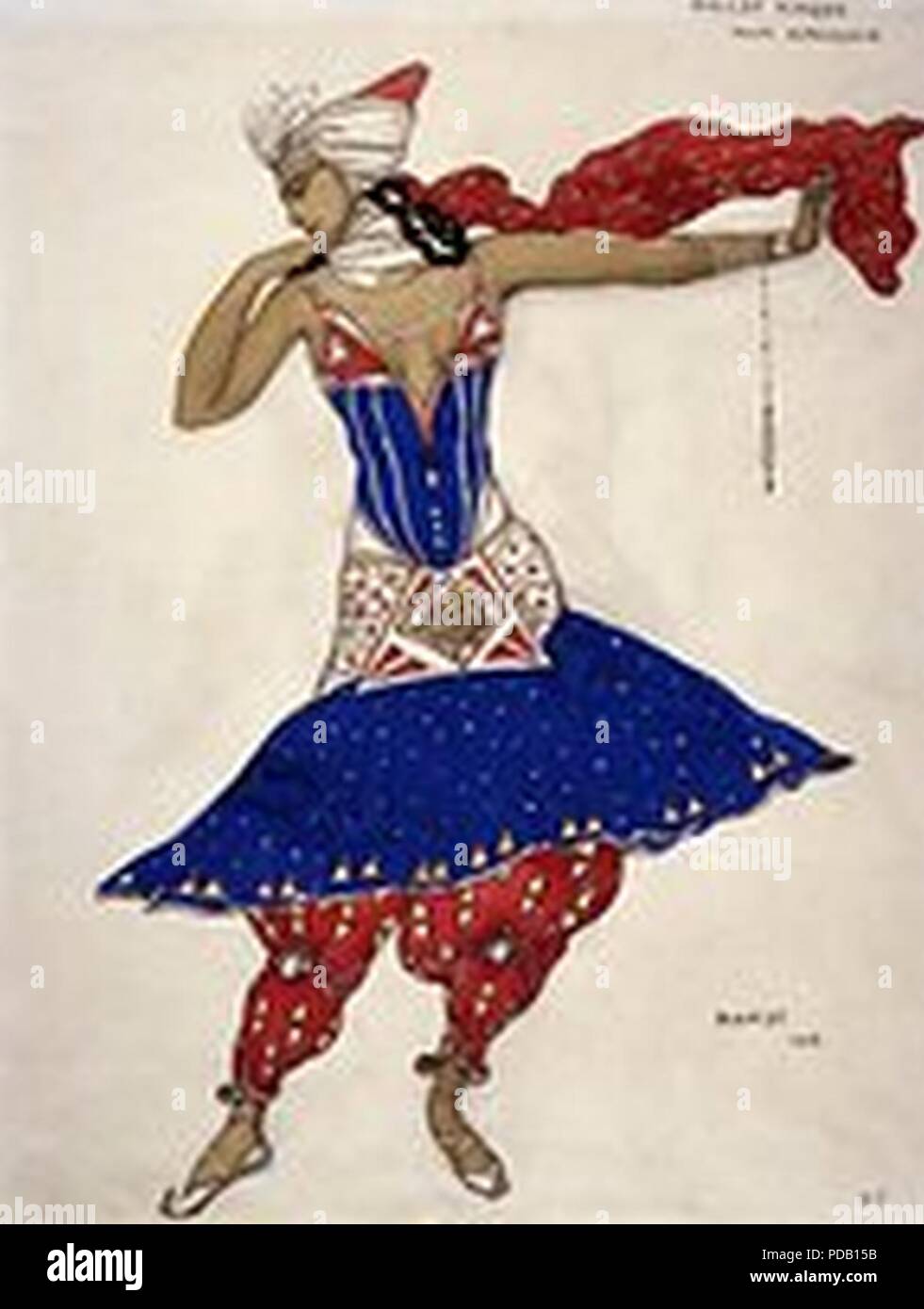 Anna Pavlova The Butterfly Costume Design By Leon Bakst Vintage Ballet Poster Kunstplakate Com Antiquitaten Kunst