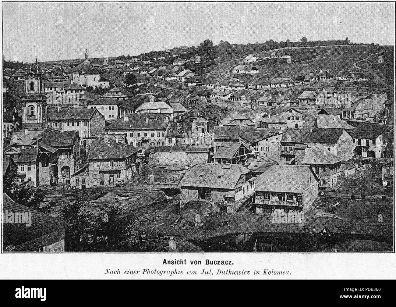 Ansicht von Buczacz Stock Photo Alamy