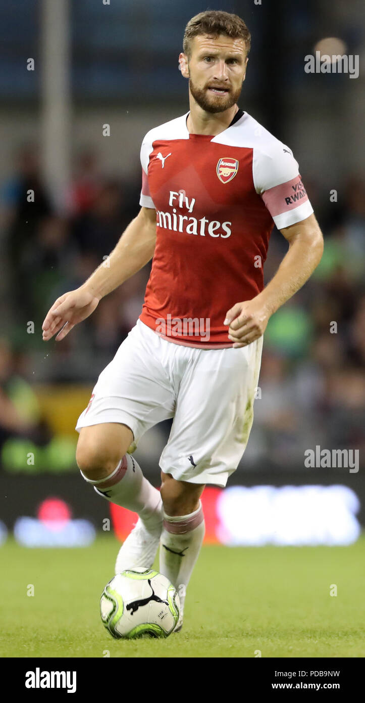 Arsenal's Shkodran Mustafi Stock Photo - Alamy