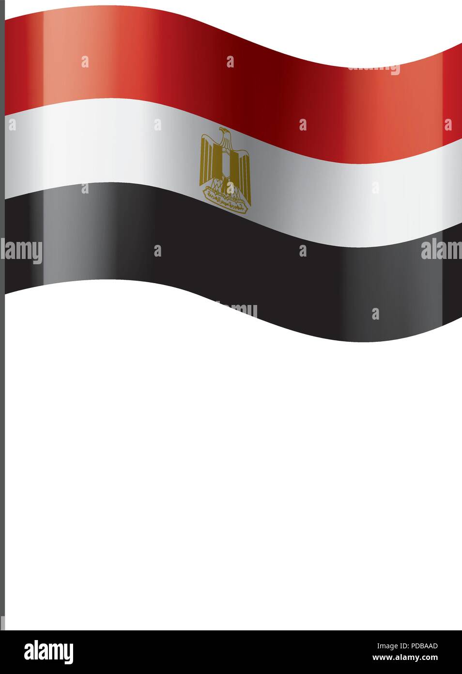 Egypt Flag Vector Illustration On A White Background Stock Vector egypt-flag-vector-illustration-on-a-white-background-stock-vector