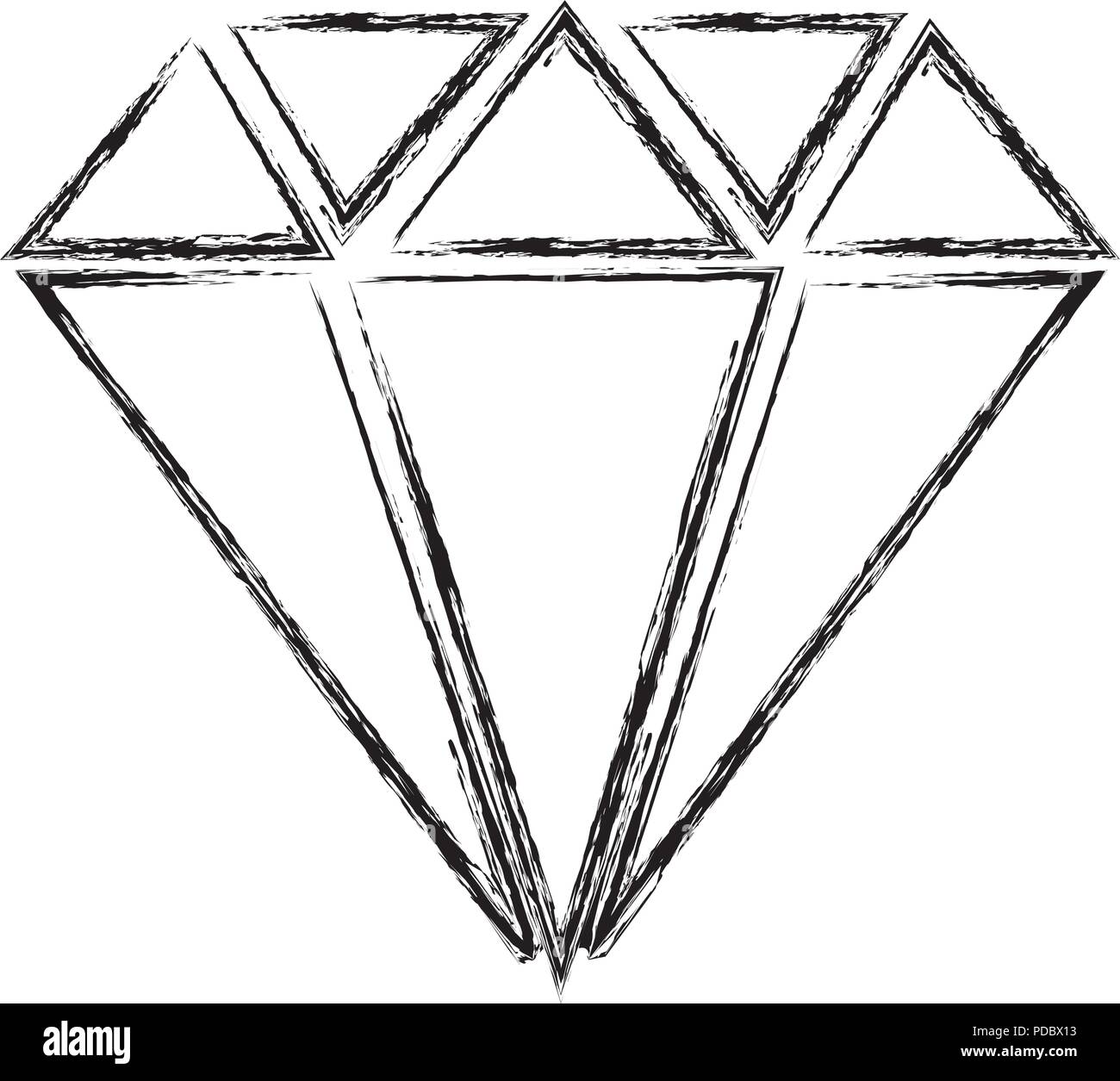 diamond gem isolated icon Stock Vector Image & Art - Alamy