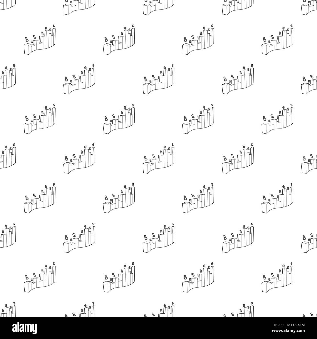 Business graph icon, outline style Stock Vector Image & Art - Alamy