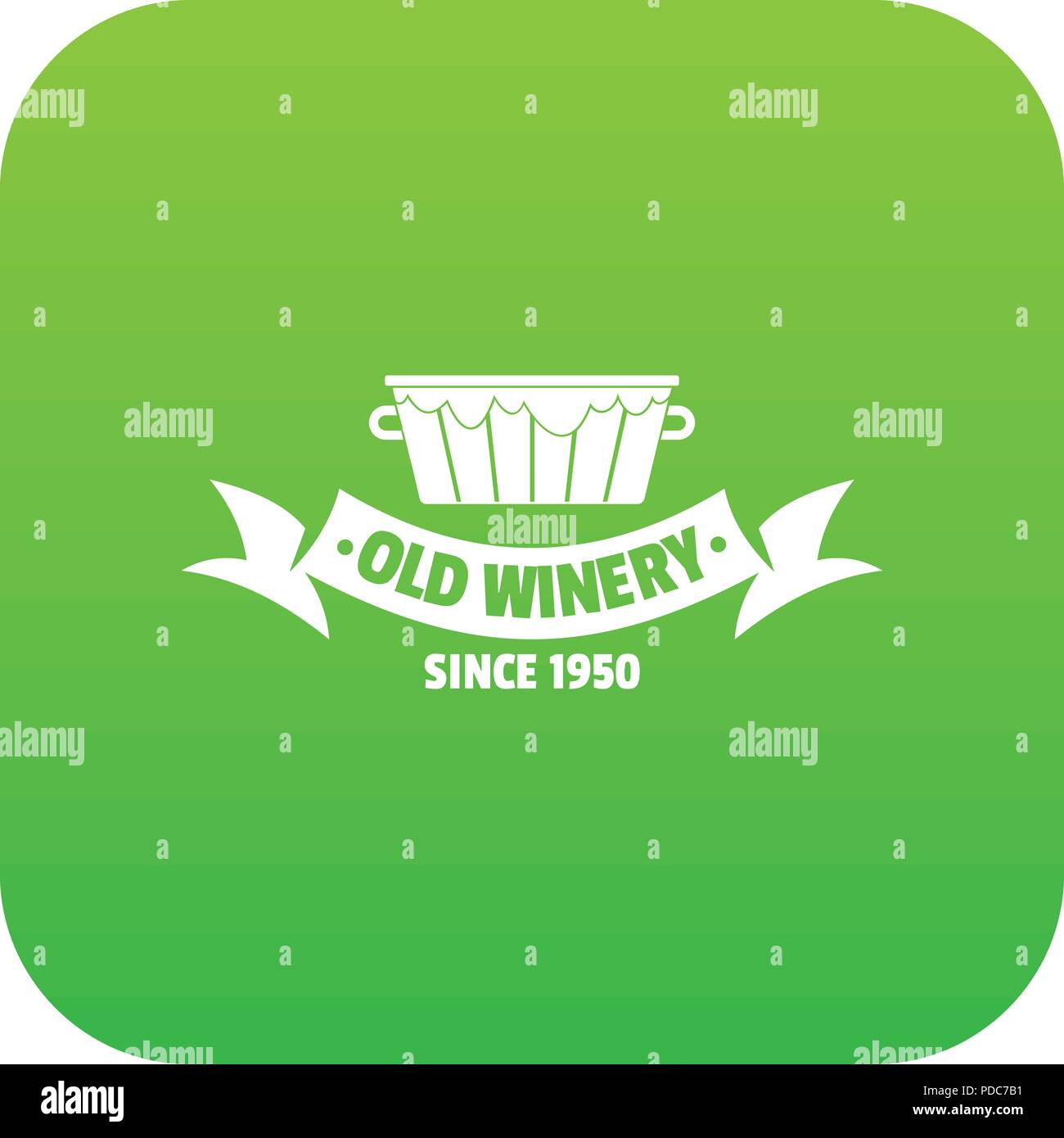 Factory winery icon green vector Stock Vector Image & Art - Alamy