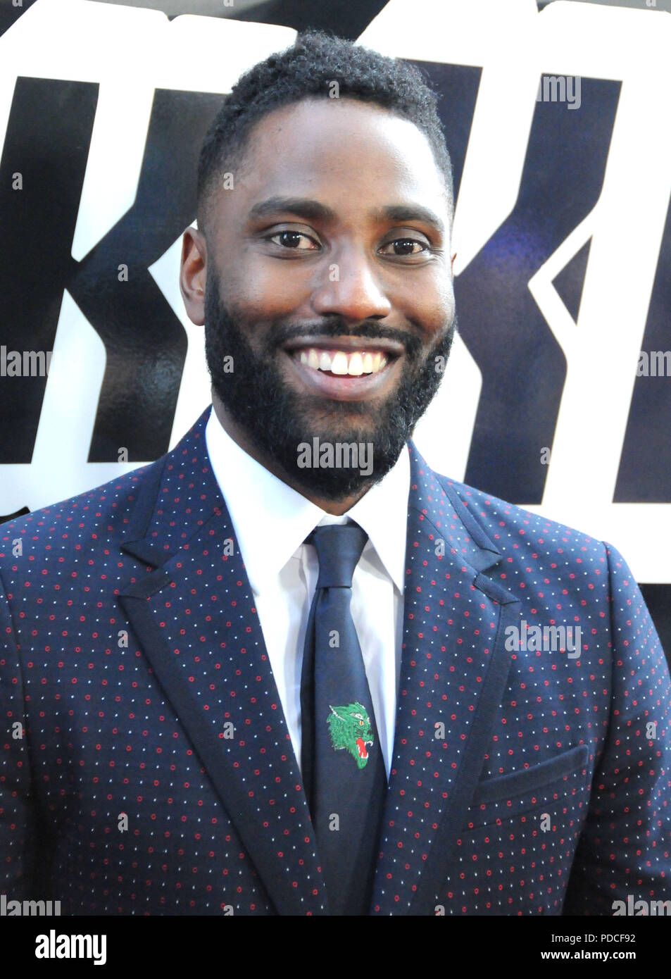 BEVERLY HILLS, CA AUGUST 8 Actor John David Washington attends the