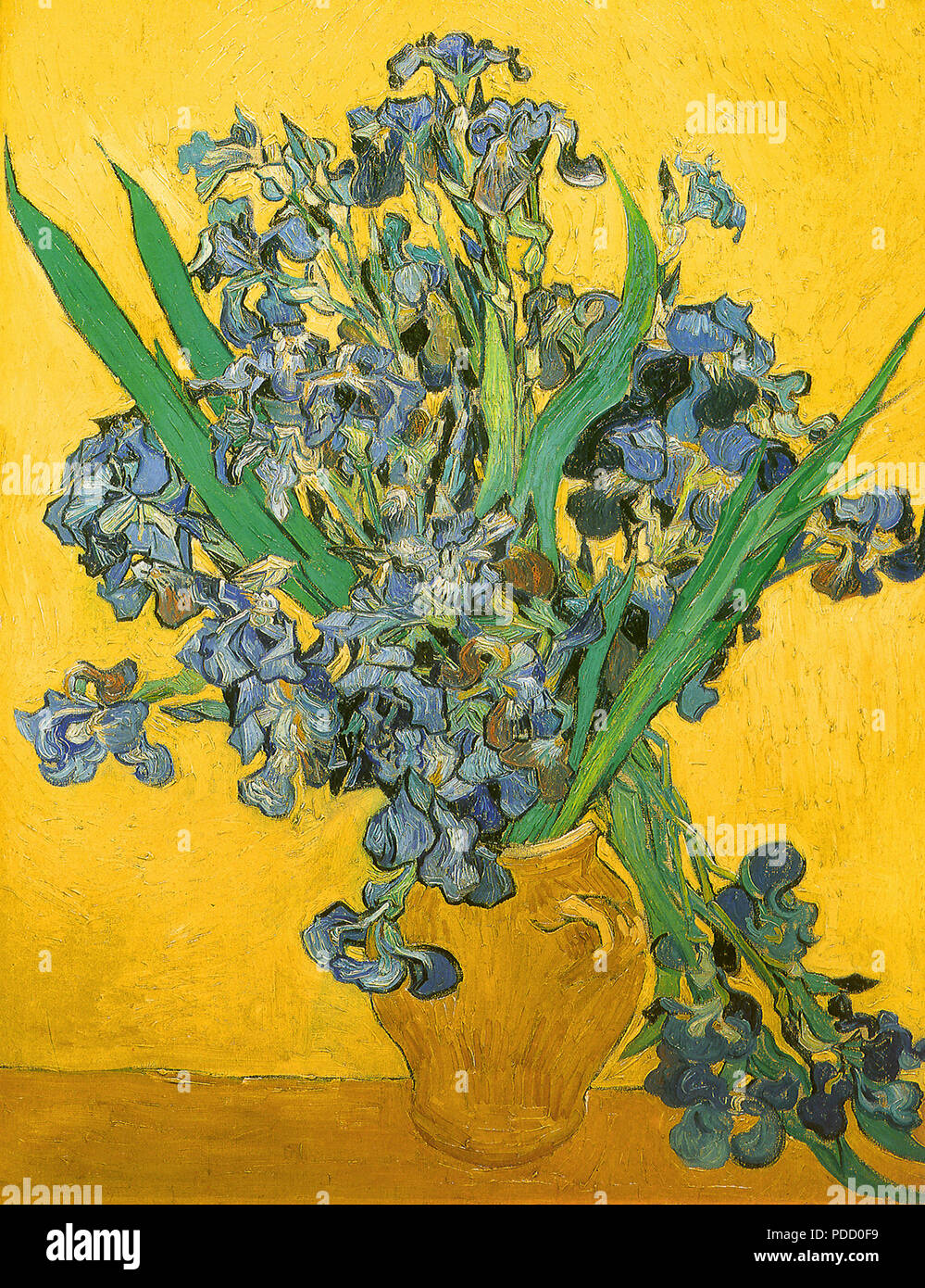 Irises, Van Gogh, Vincent Willem, 1890 Stock Photo Alamy