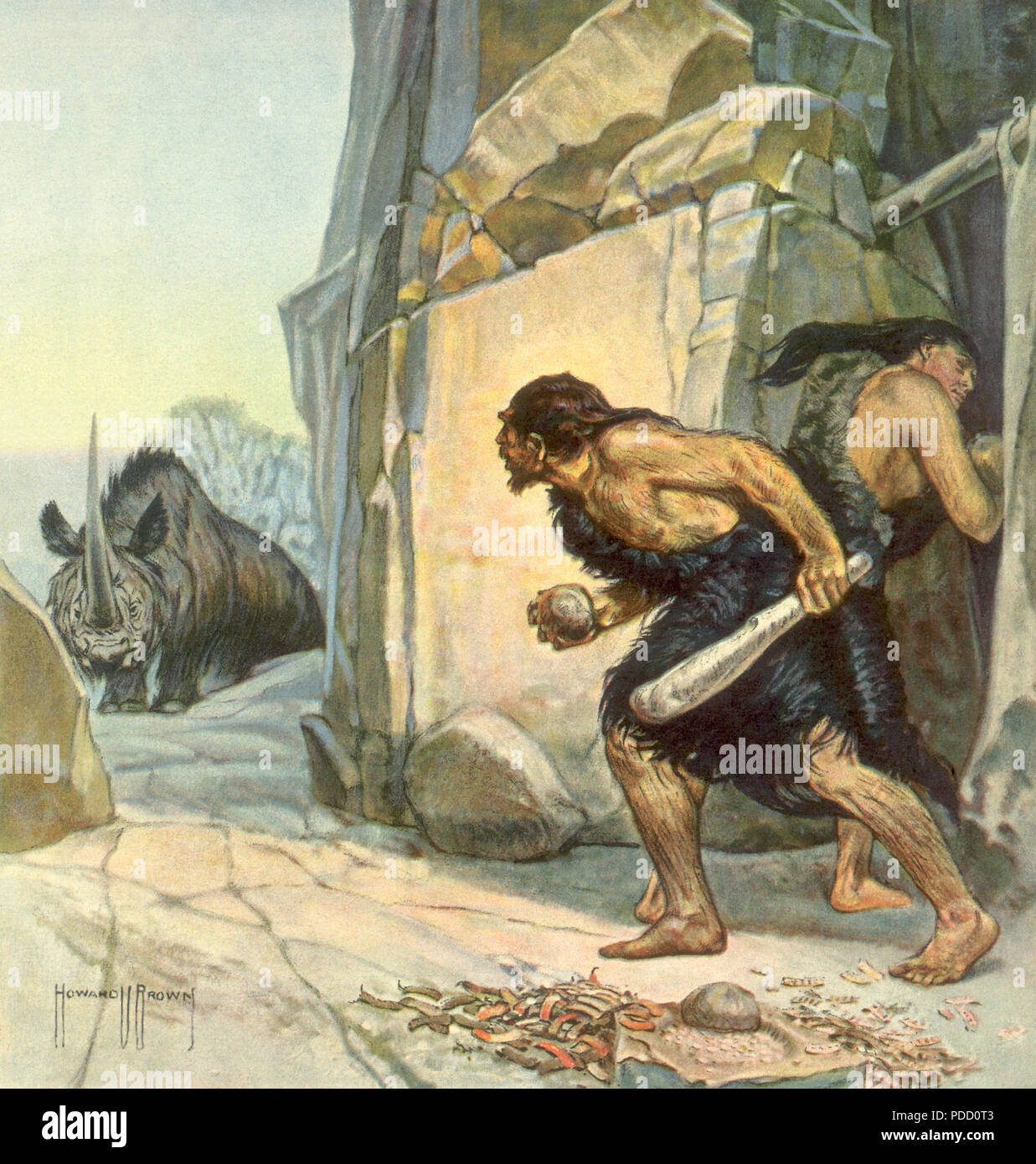 Cave man hi-res stock photography and images - Alamy