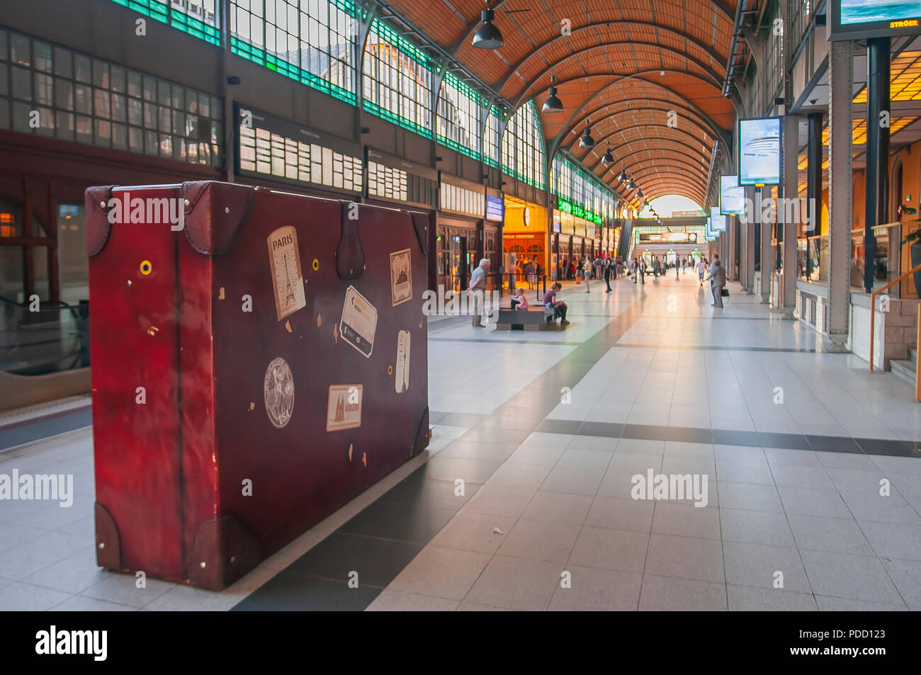 giant suitcase
