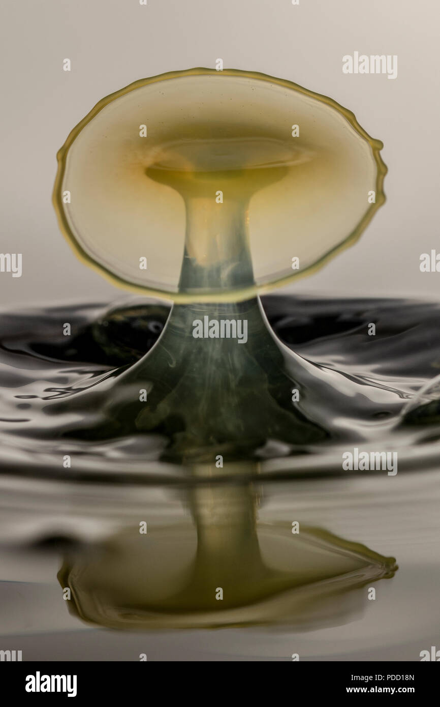 Water drop macro photography Stock Photo - Alamy
