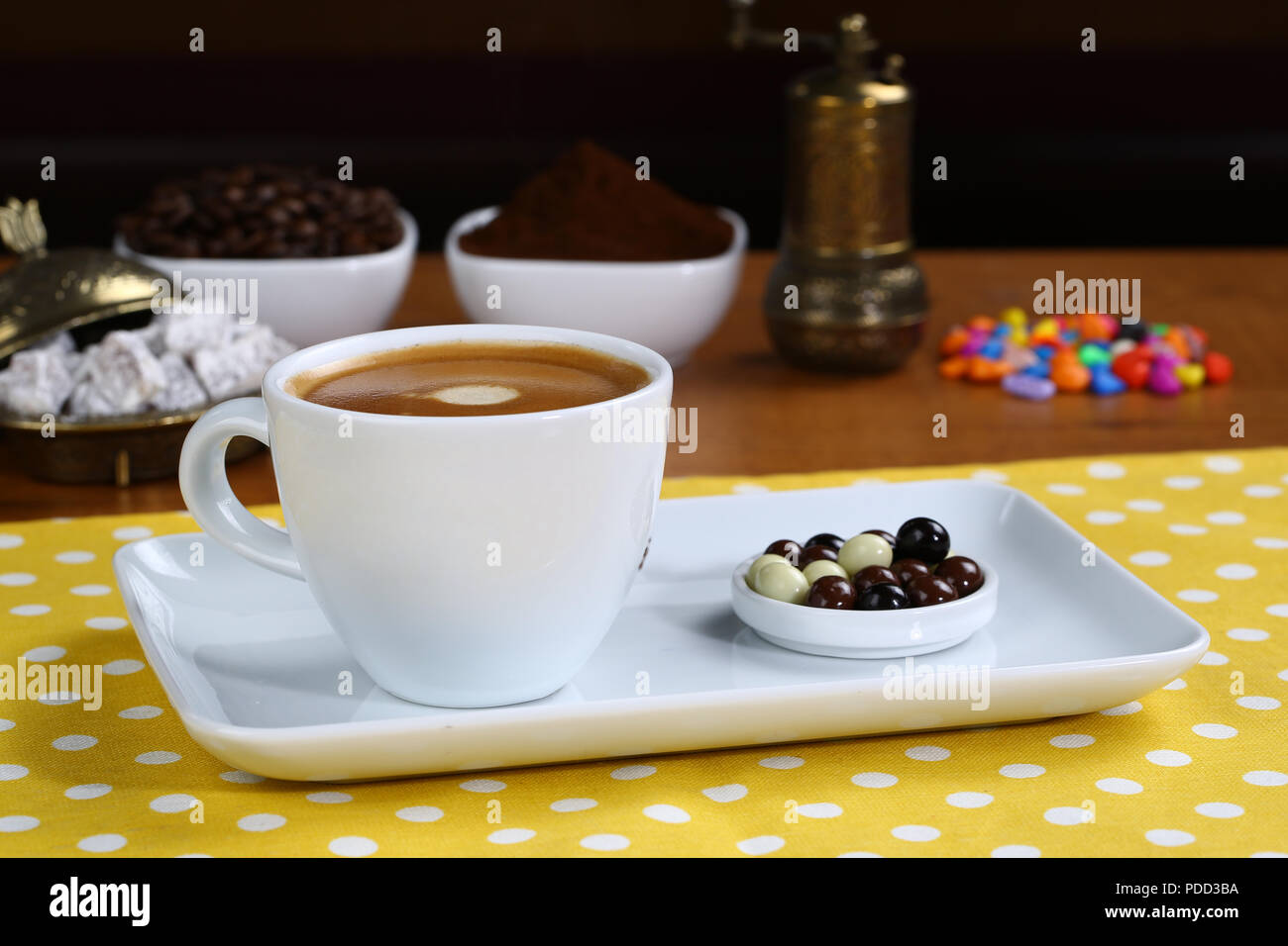 Cup of espresso Stock Photo - Alamy