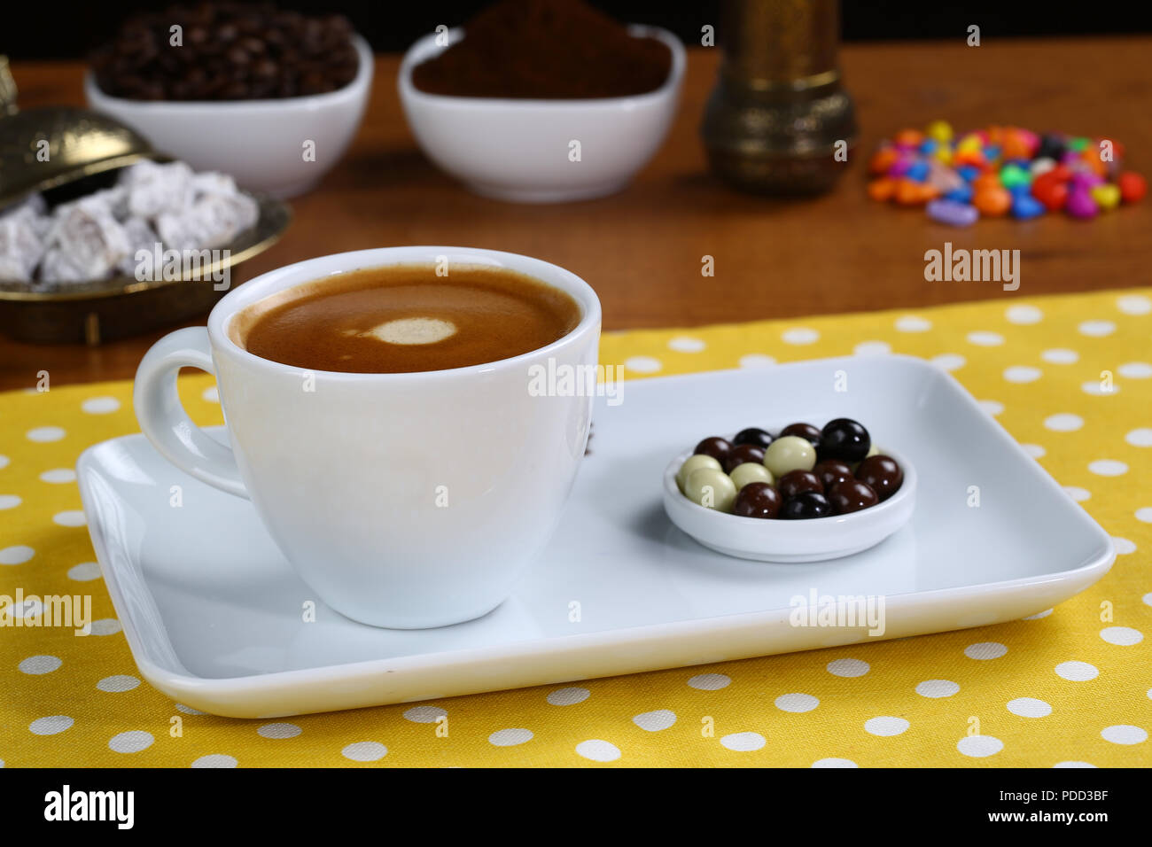 Cup of espresso Stock Photo - Alamy