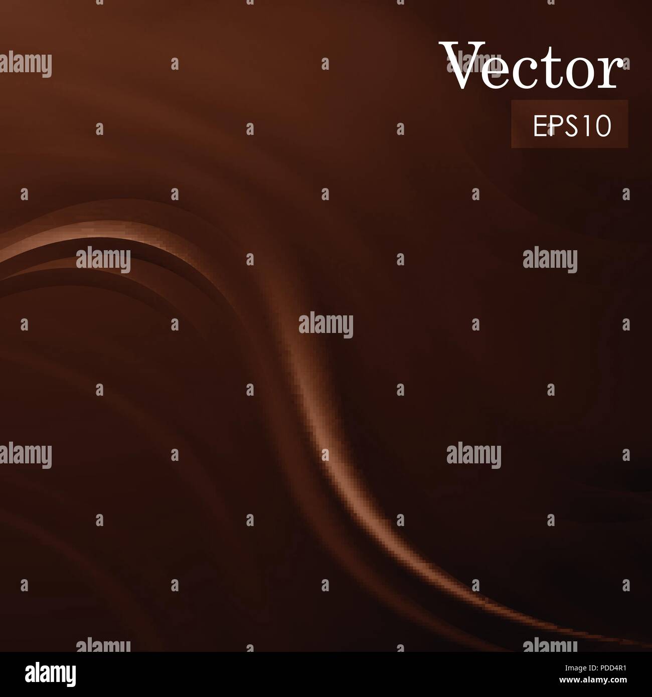 Abstract chocolate sweet silk background vector illustration Stock ...