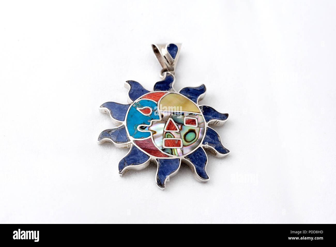 Beautiful, bright ornamentation of the ancient Incas . It is made by ...