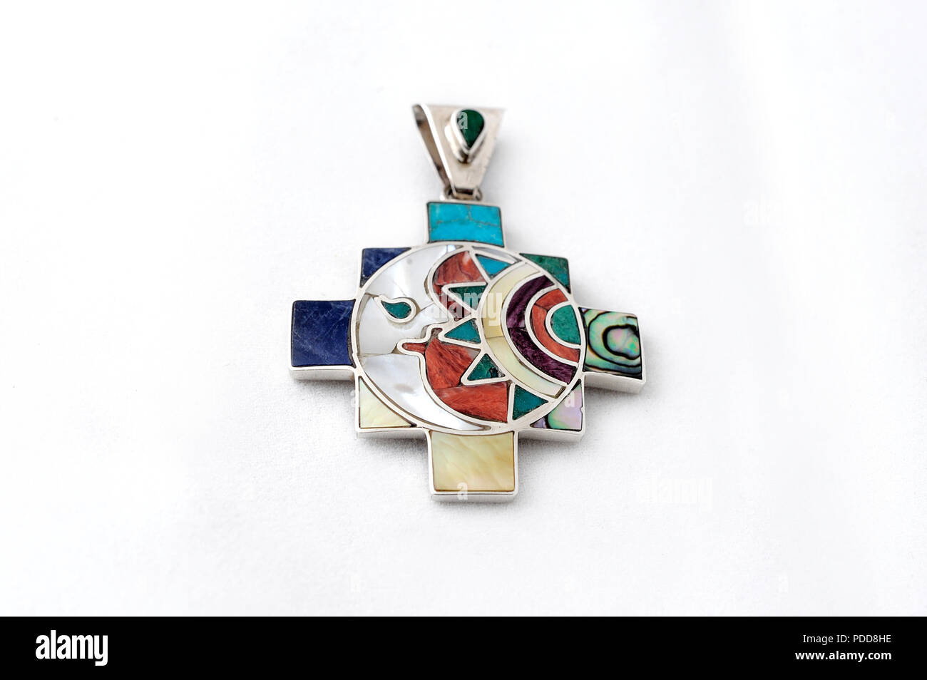 Beautiful, bright ornamentation of the ancient Incas . It is made by ...