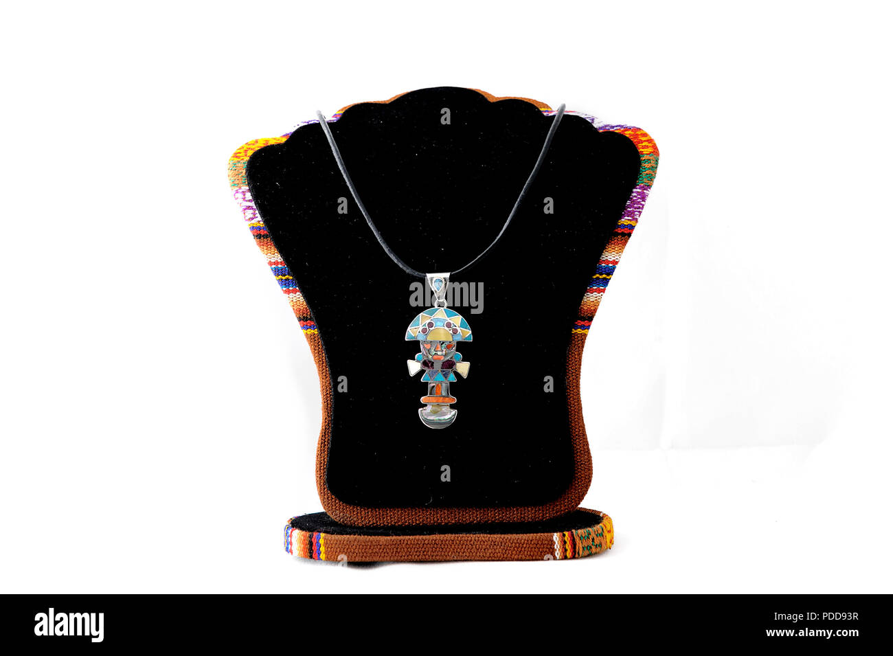 Beautiful, bright ornamentation of the ancient Incas . It is made by ...