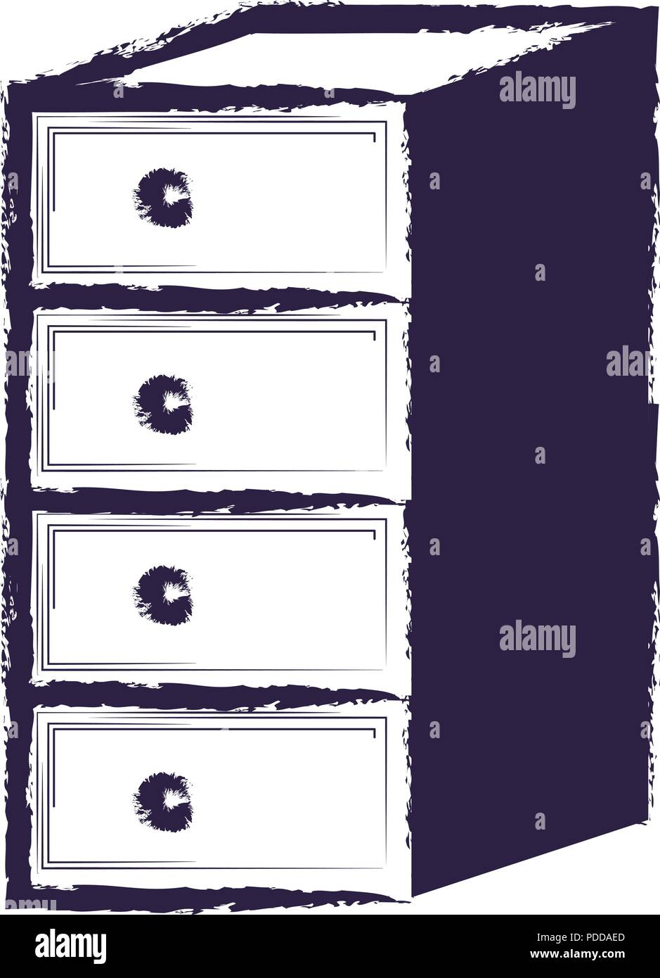file cabinet icon over white background, vector illustration Stock ...