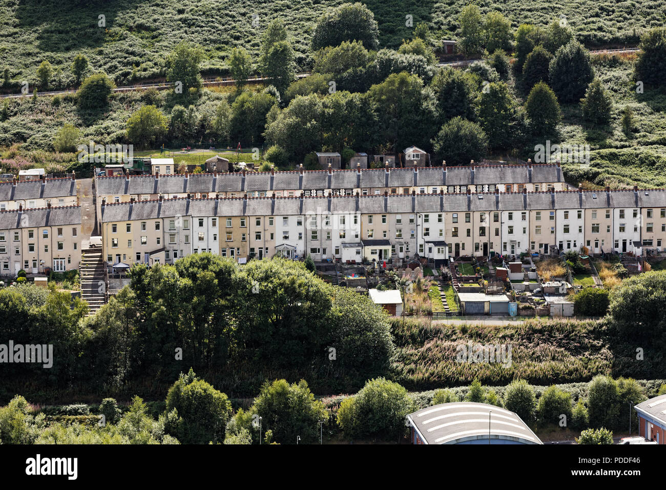 Brithdir near New Tredegar, Caerphilly County, Wales, UK Stock Photo