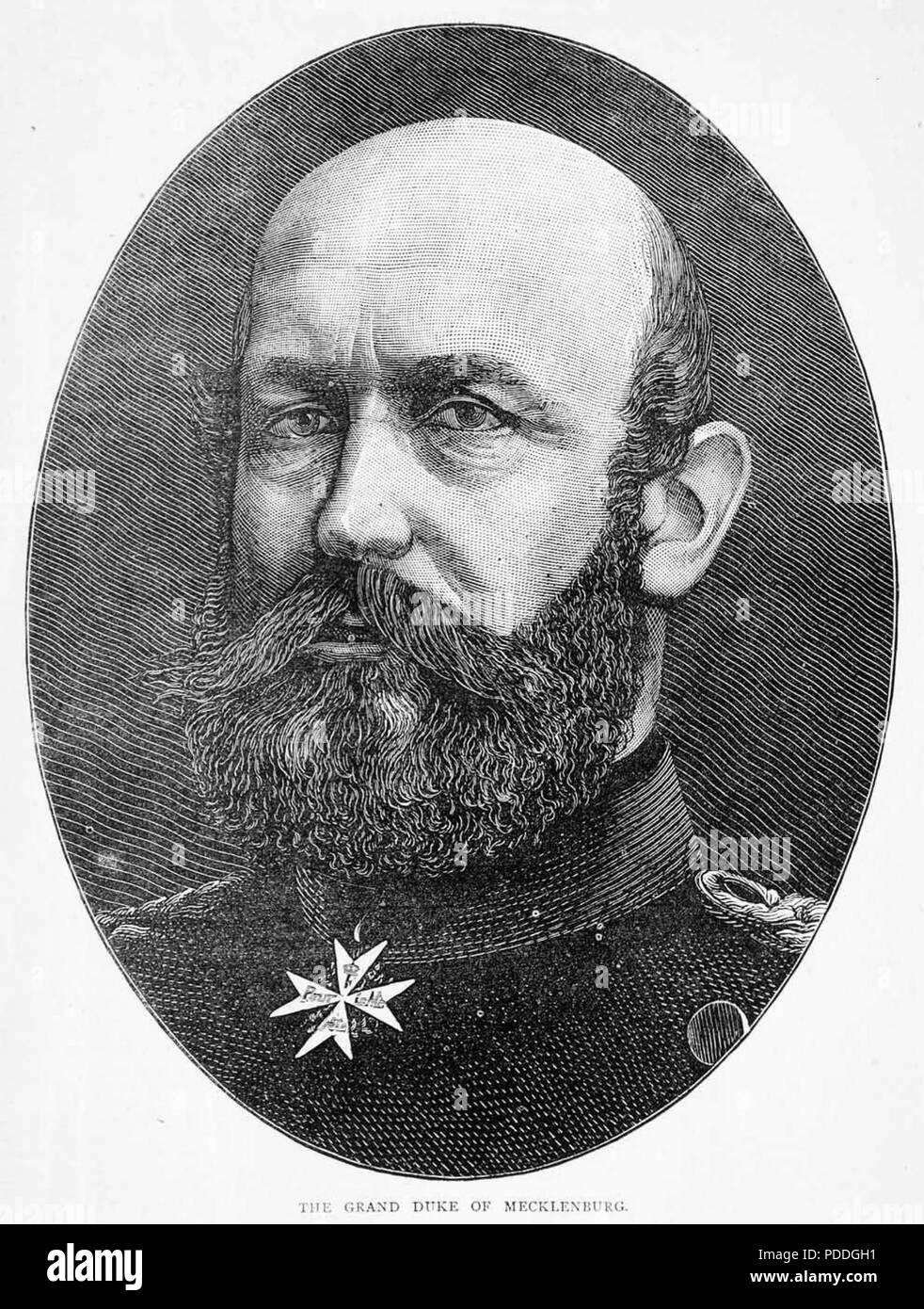 HERZOG JOHANN ALBRECHT von MECKLENBURG (1857-1920) Stock Photo