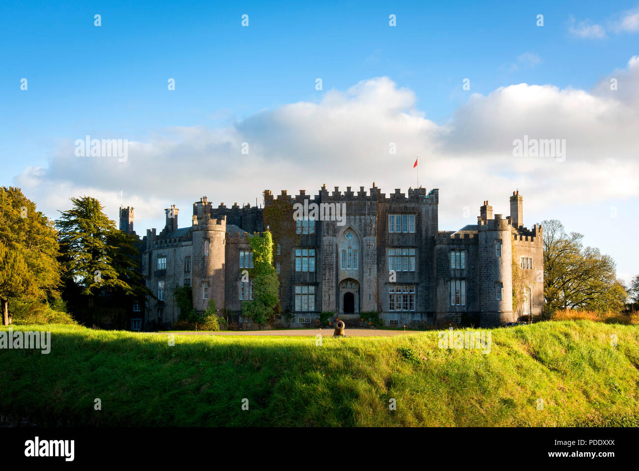 Birr Castle in autumn Stock Photo