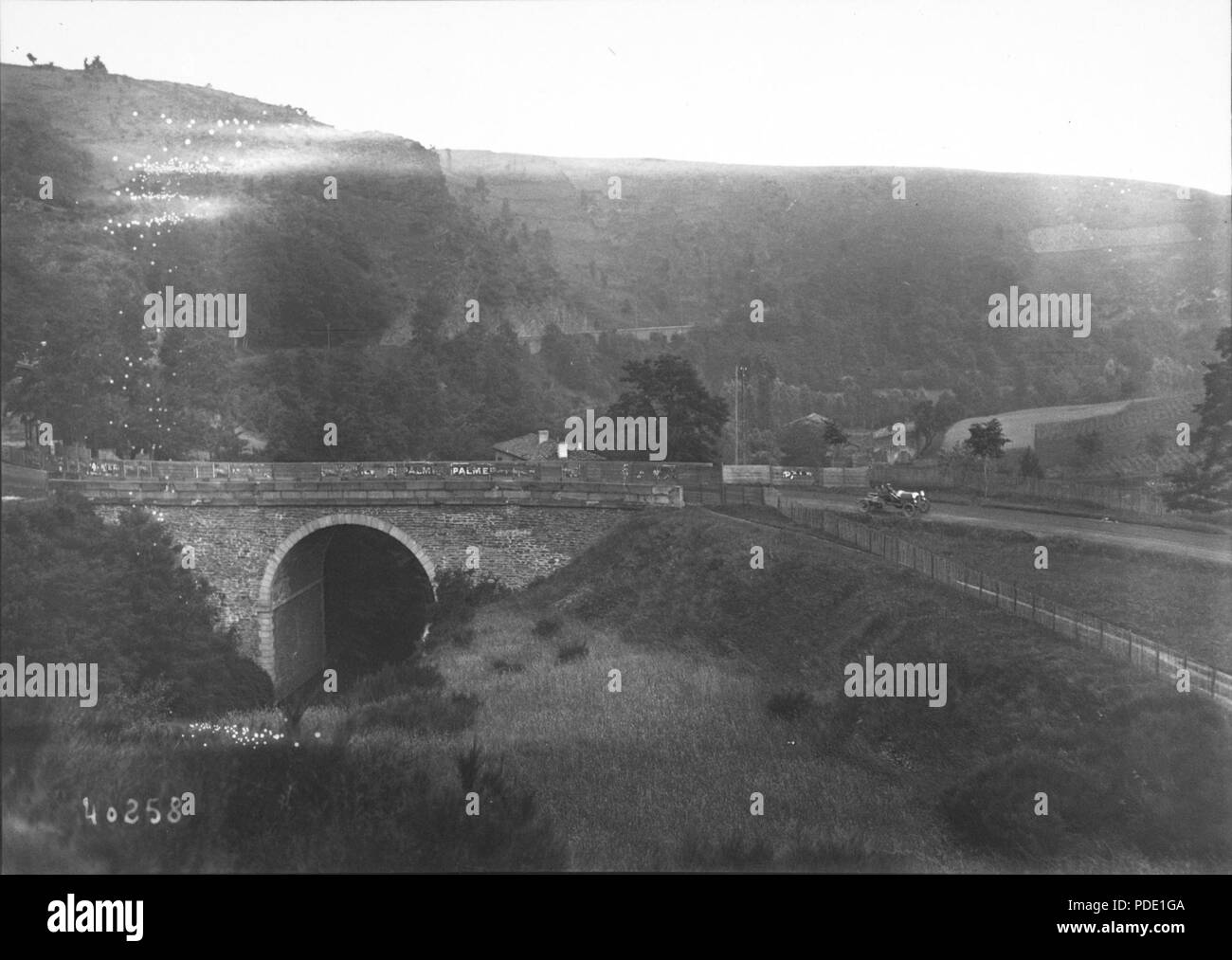 101 Circuit of the 1914 French Grand Prix Stock Photo