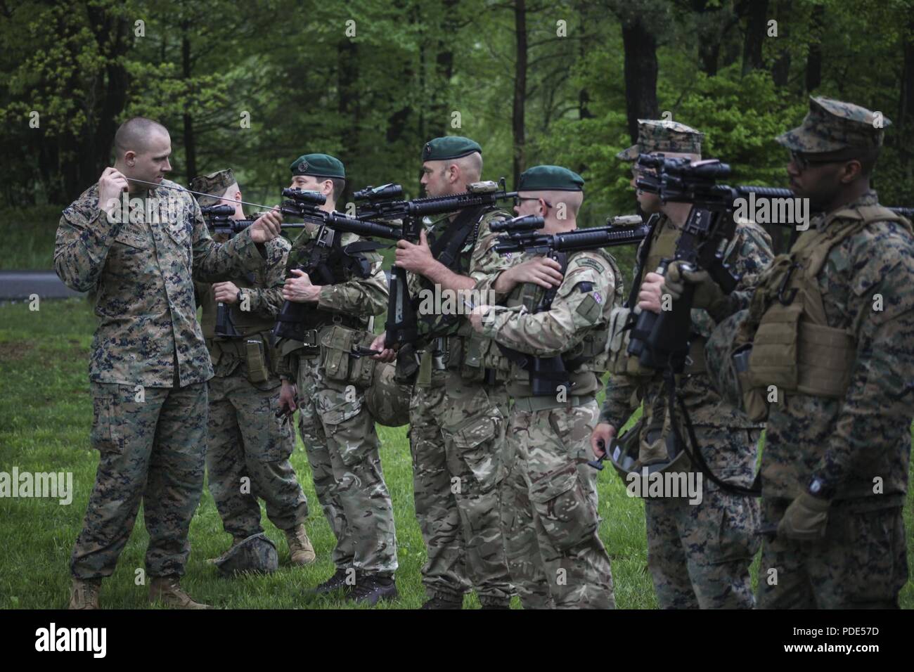 Royal engineer commandos hi-res stock photography and images - Alamy