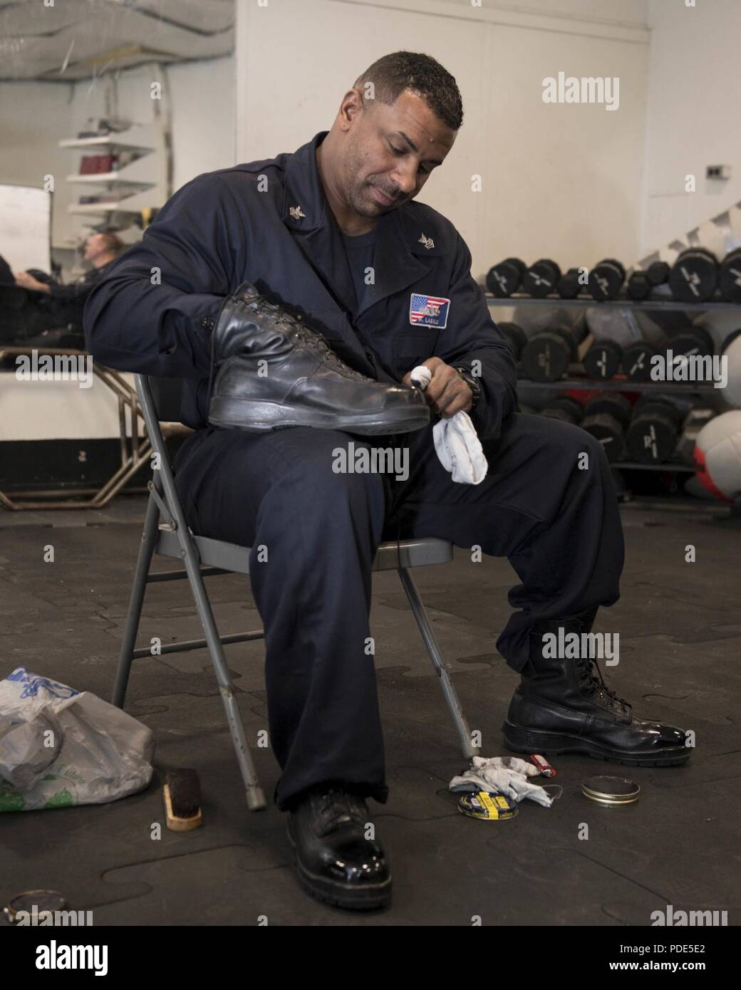 5TH FLEET AREA OF OPERATIONS (May 12, 2018) Culinary Specialist 1st ...