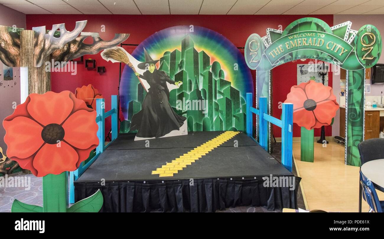 Backgrounds And Props That Will Be Used In The The Wizard