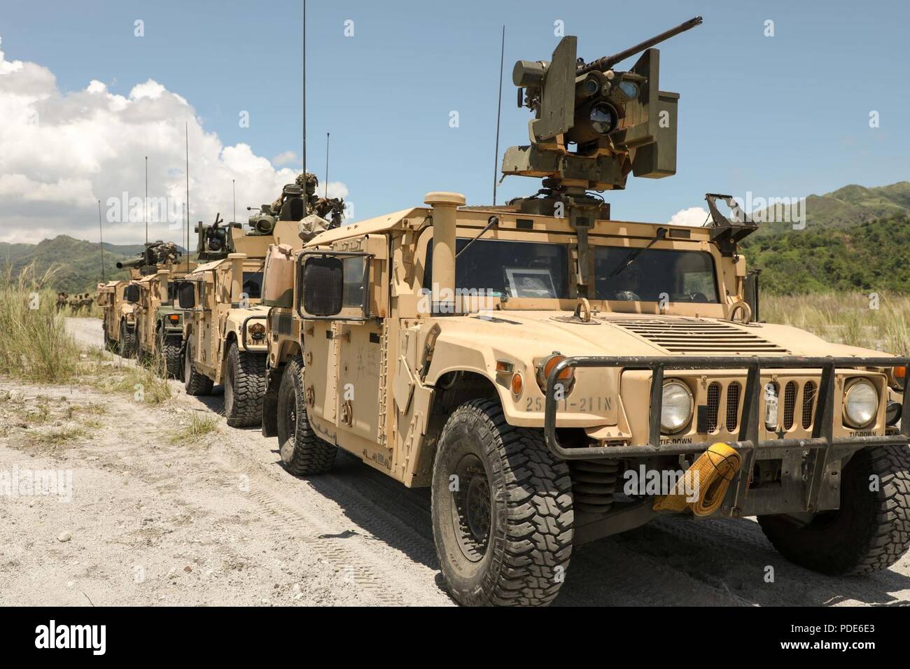 U.S. Army Soldiers with heavy weapons platoon, D Company, 1st Battalion