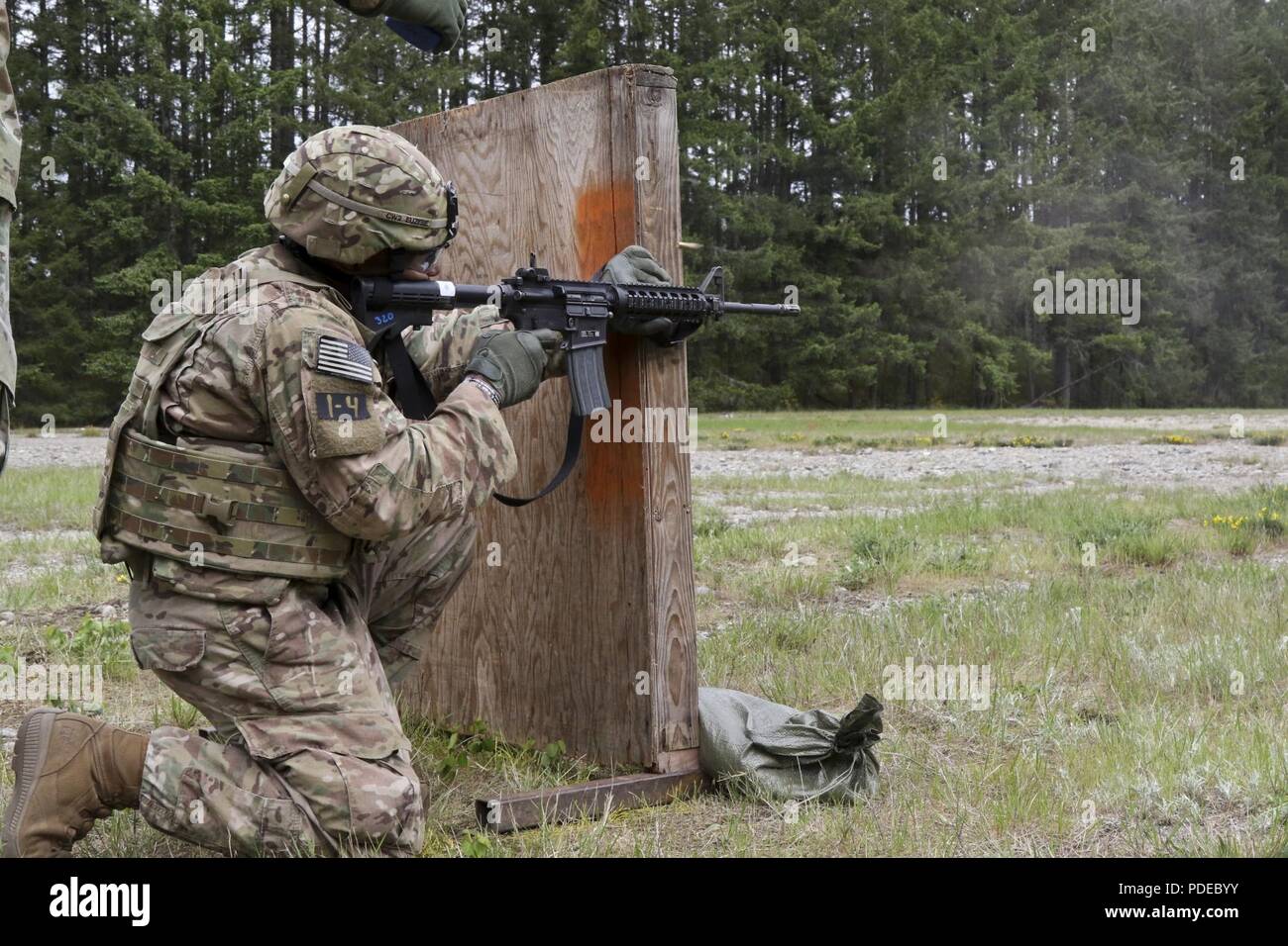 Chief Warrant Officer 2 Jaime Euzebe from 17th Field Artillery Brigade