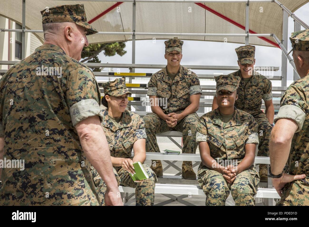 The Assistant Commandant of the Marine Corps Gen. Glenn M. Walters
