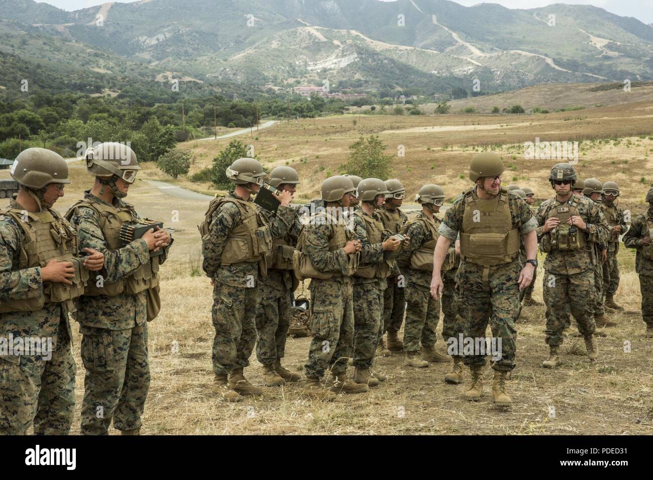 The Assistant Commandant of the Marine Corps Gen. Glenn M. Walters