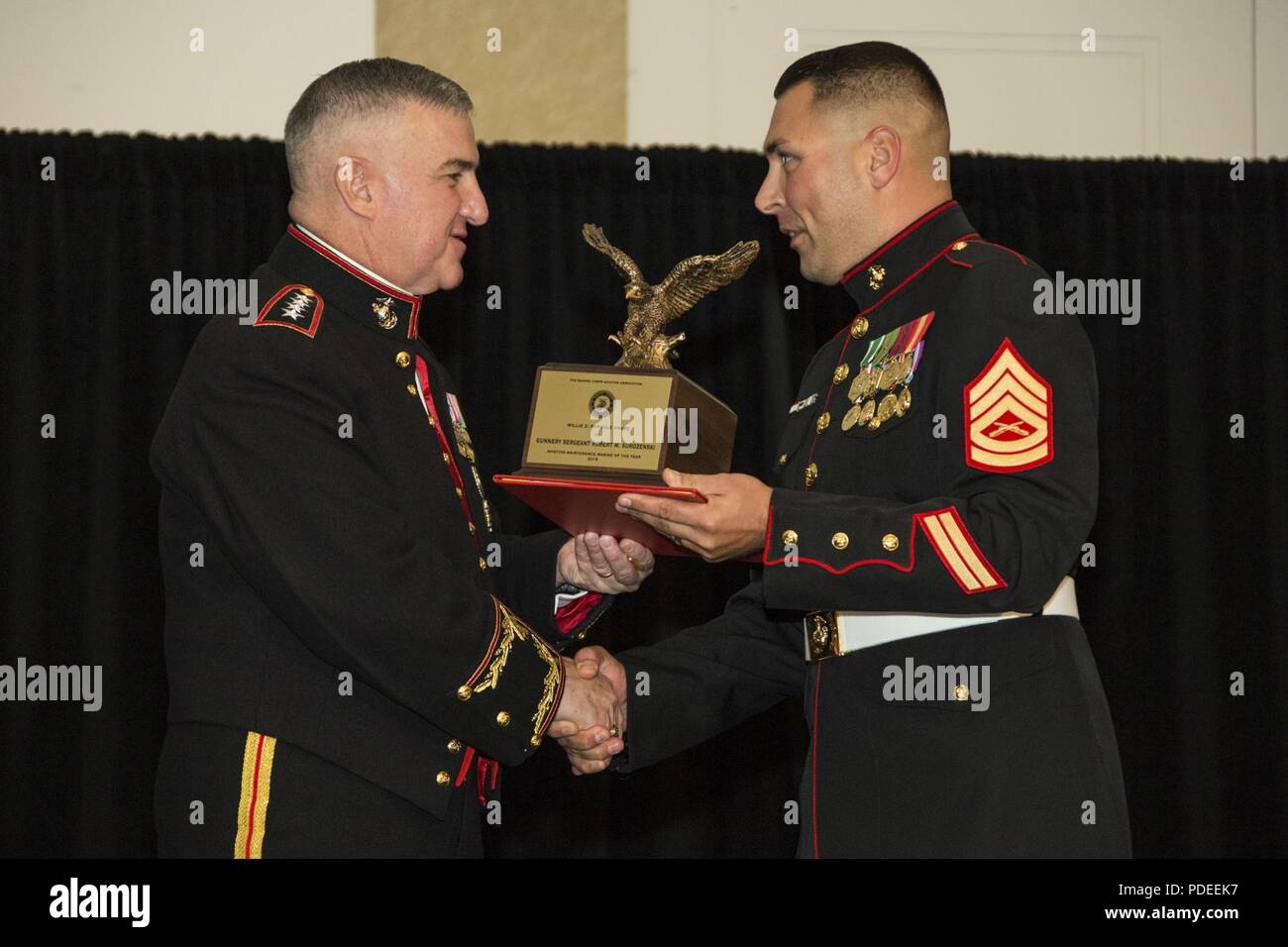 The Assistant Commandant of the Marine Corps Gen. Glenn M. Walters ...