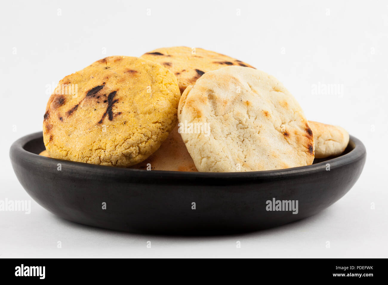 Roasted traditional South American corn arepa Stock Photo - Alamy