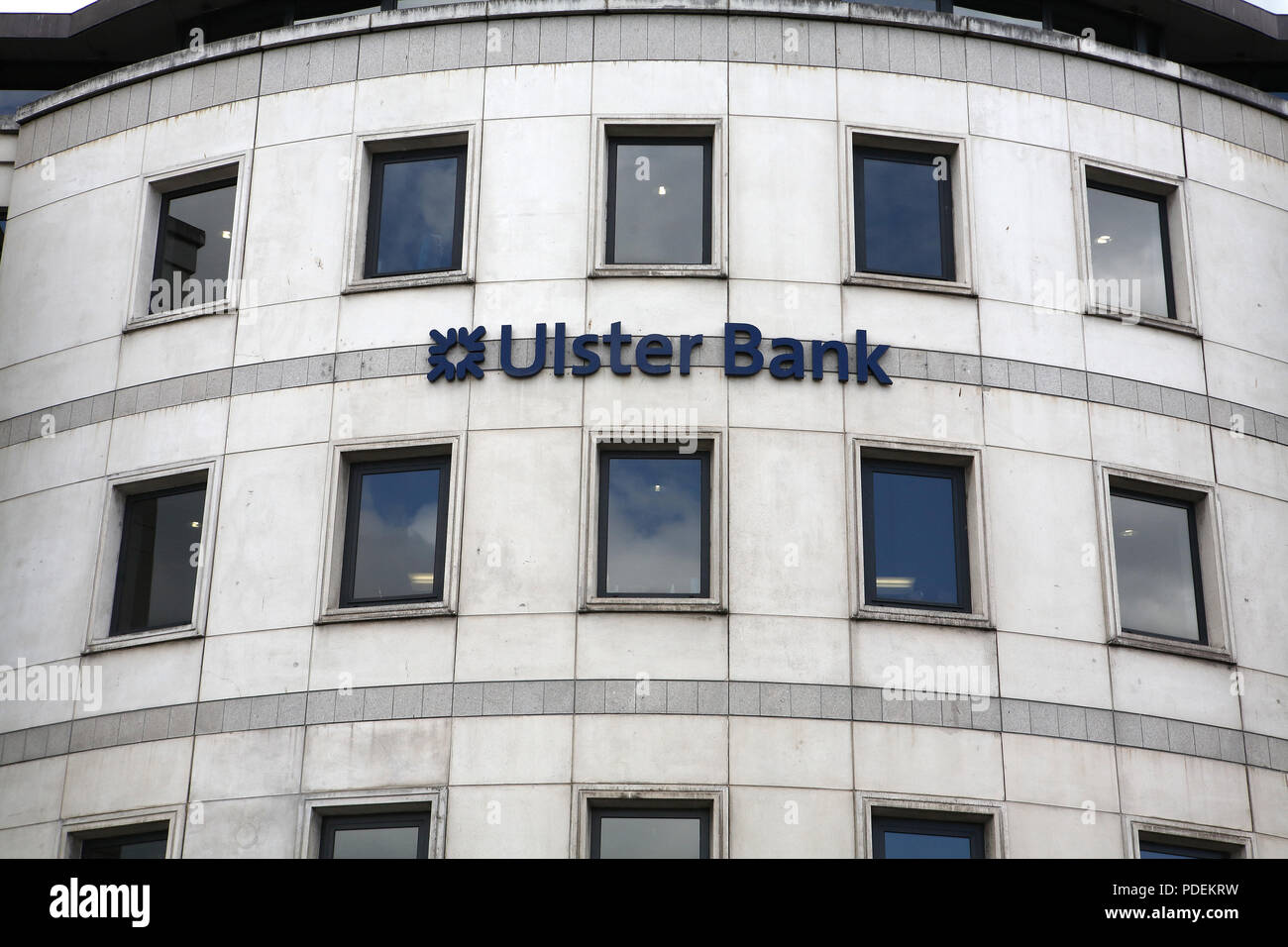 Ulster bank building dublin Stock Photo