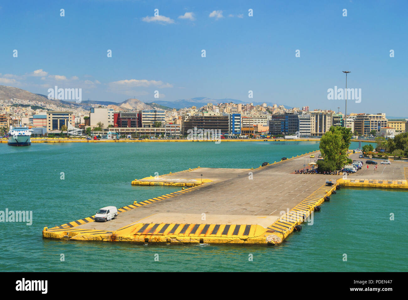 Port of Piraeus, Athens - Greece Stock Photo