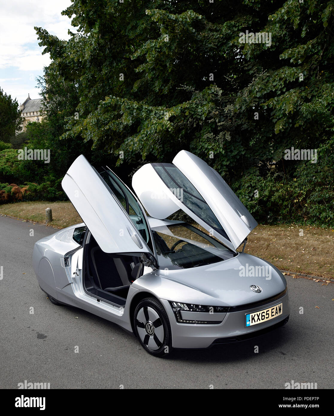 2014 Volkswagen XL1 hybrid Stock Photo