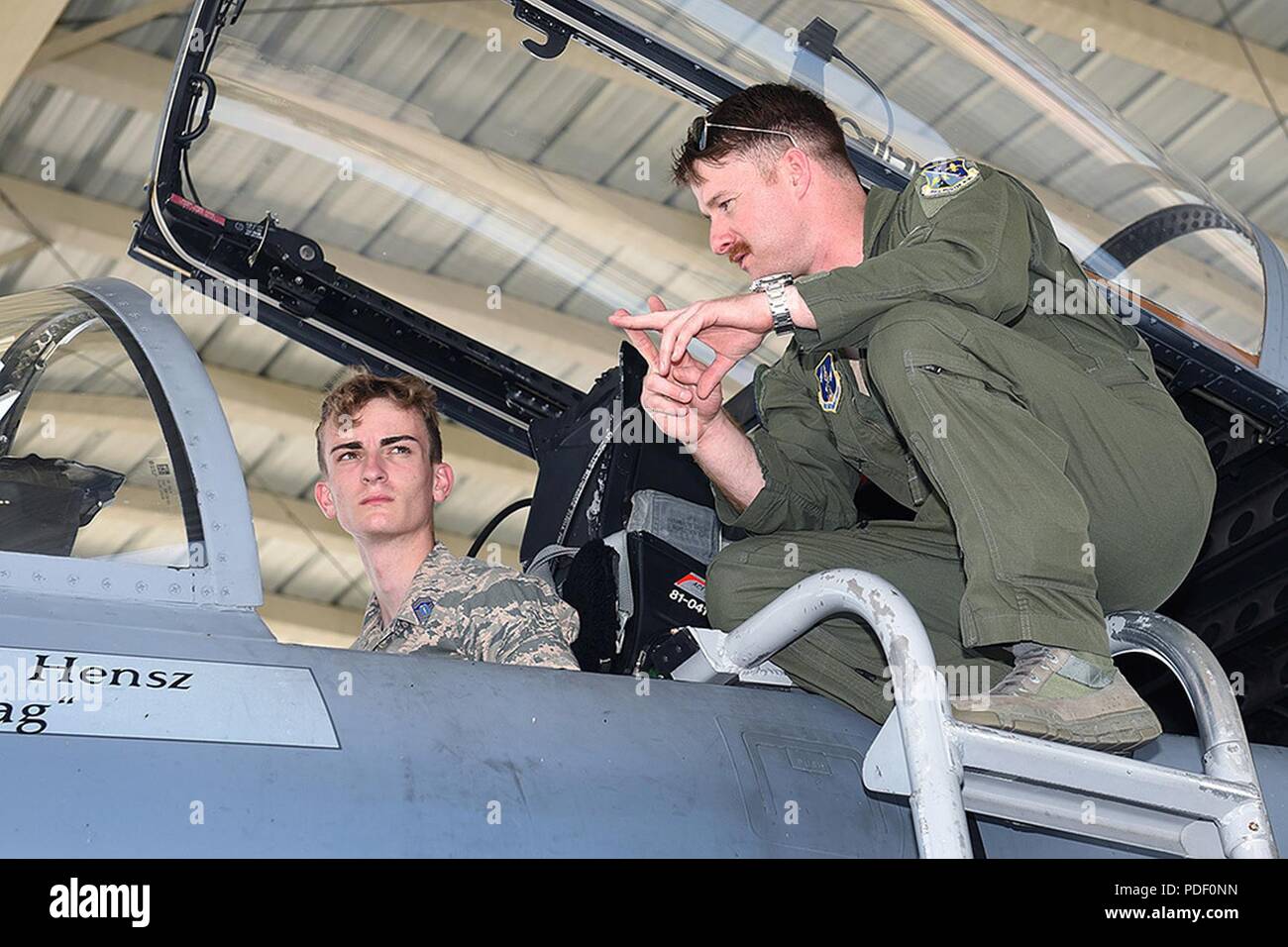 air force while in college