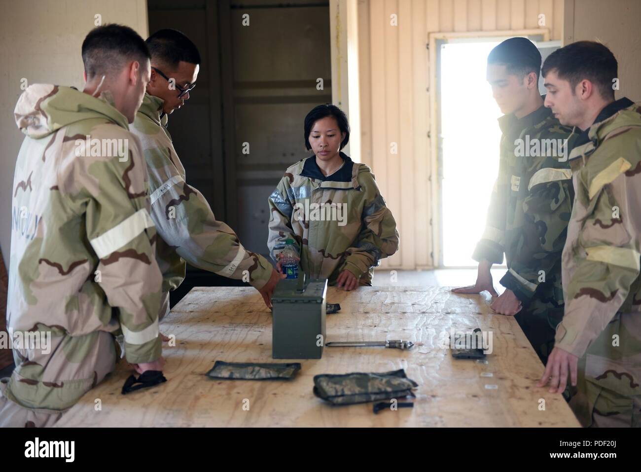 A group of 60th Operations Group honorary commanders gather on the ...