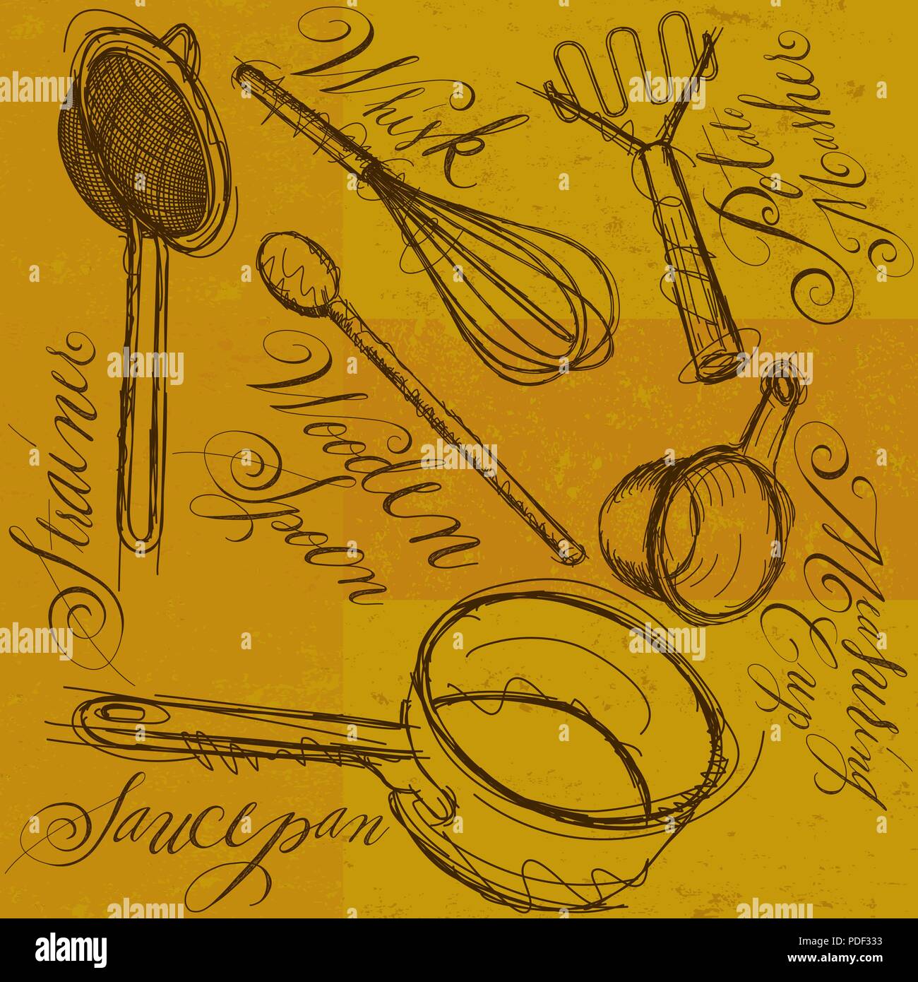 4,150 Baking Utensils Hand Drawn Royalty-Free Images, Stock Photos &  Pictures