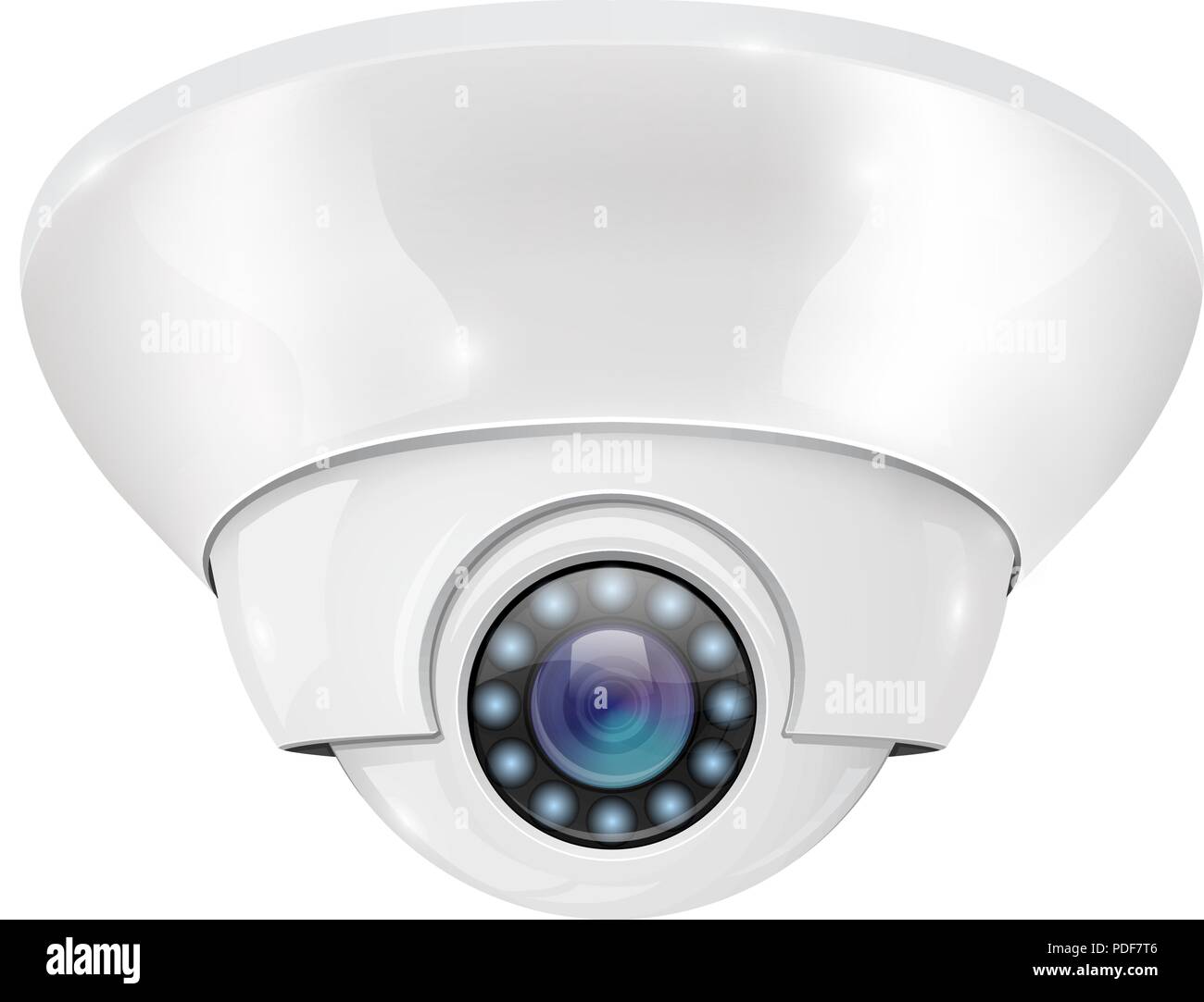 CCTV surveillance camera. Ceiling mount system Stock Vector Image & Art Alamy