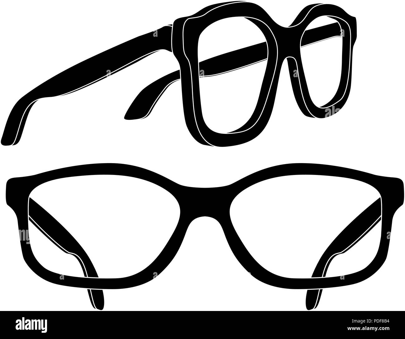 Glasses. Vector illustration Stock Vector Image & Art Alamy