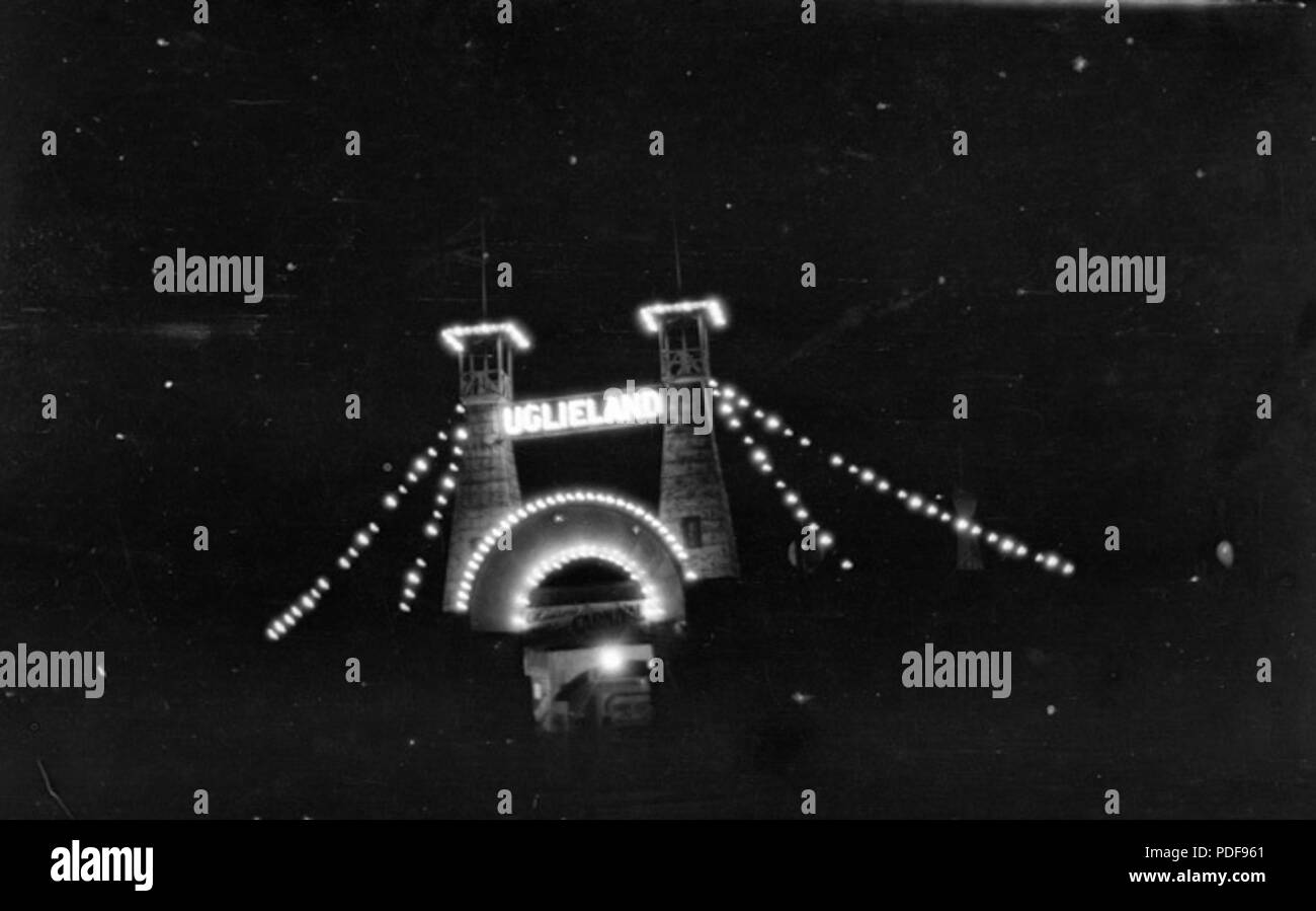 Photographic Negative - Nitrate 316 Uglieland Stock Photo