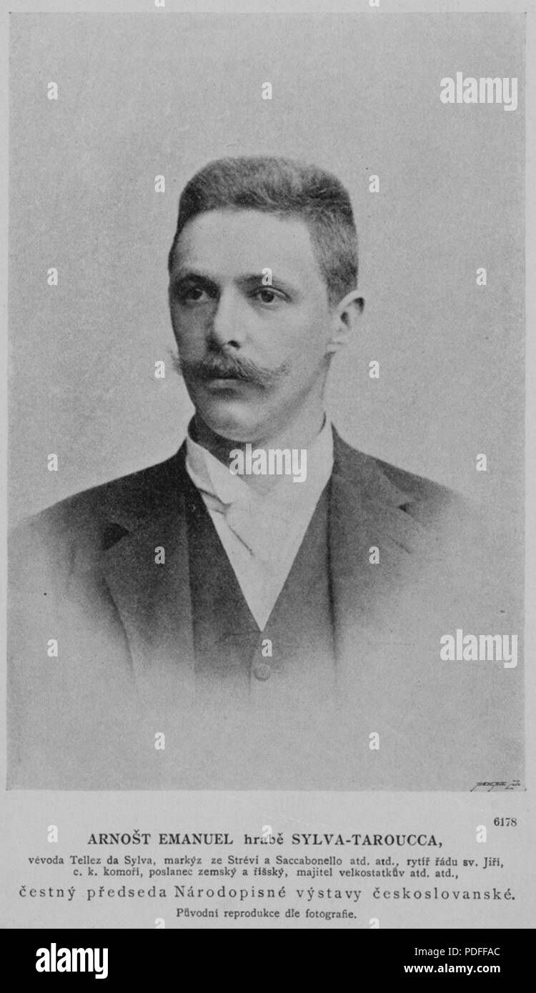 124 Ernst Emanuel von SilvaTarouca 1895 Stock Photo Alamy