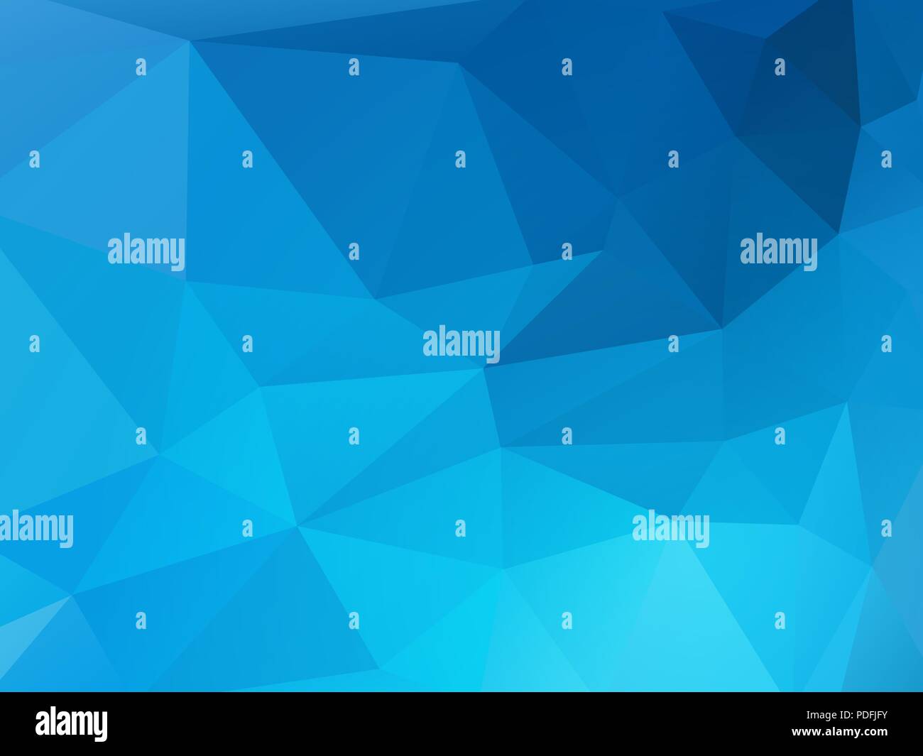 blue mosaic triangle background Stock Vector