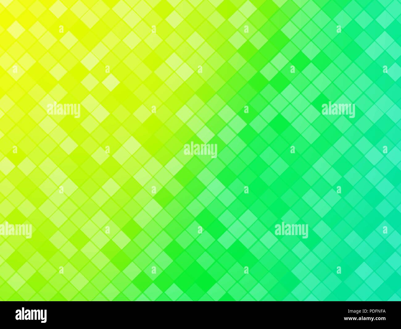 abstract green yellow tiled background Stock Vector Image & Art - Alamy