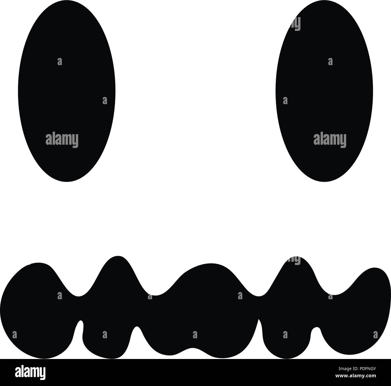 Ghost icons Vector illustration of flat design characters Stock Vector ...