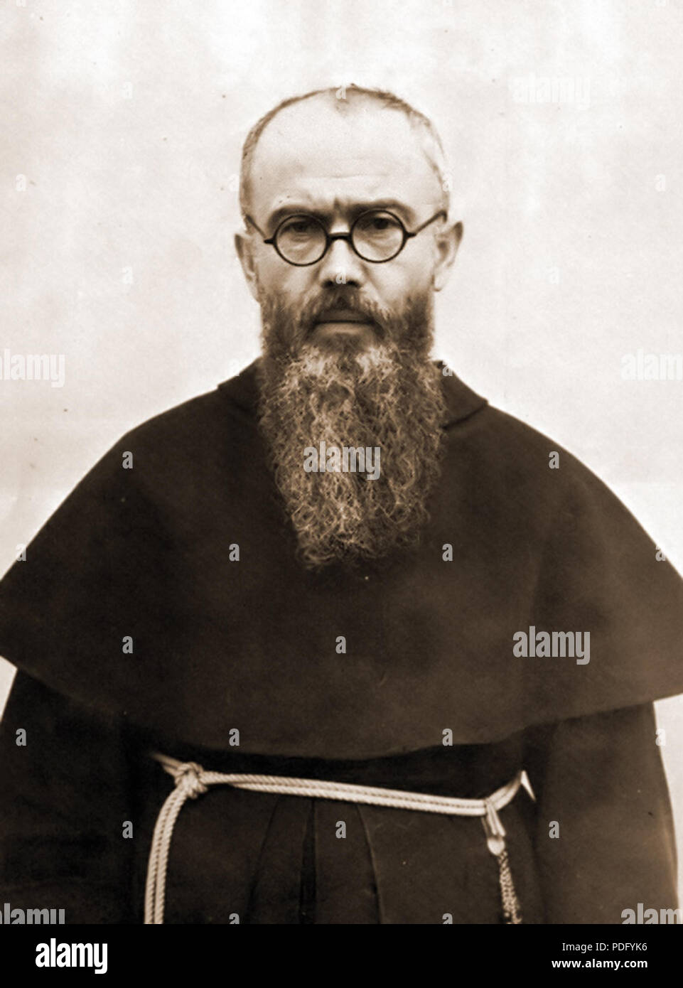132 Fr.Maximilian Kolbe in 1936 Stock Photo