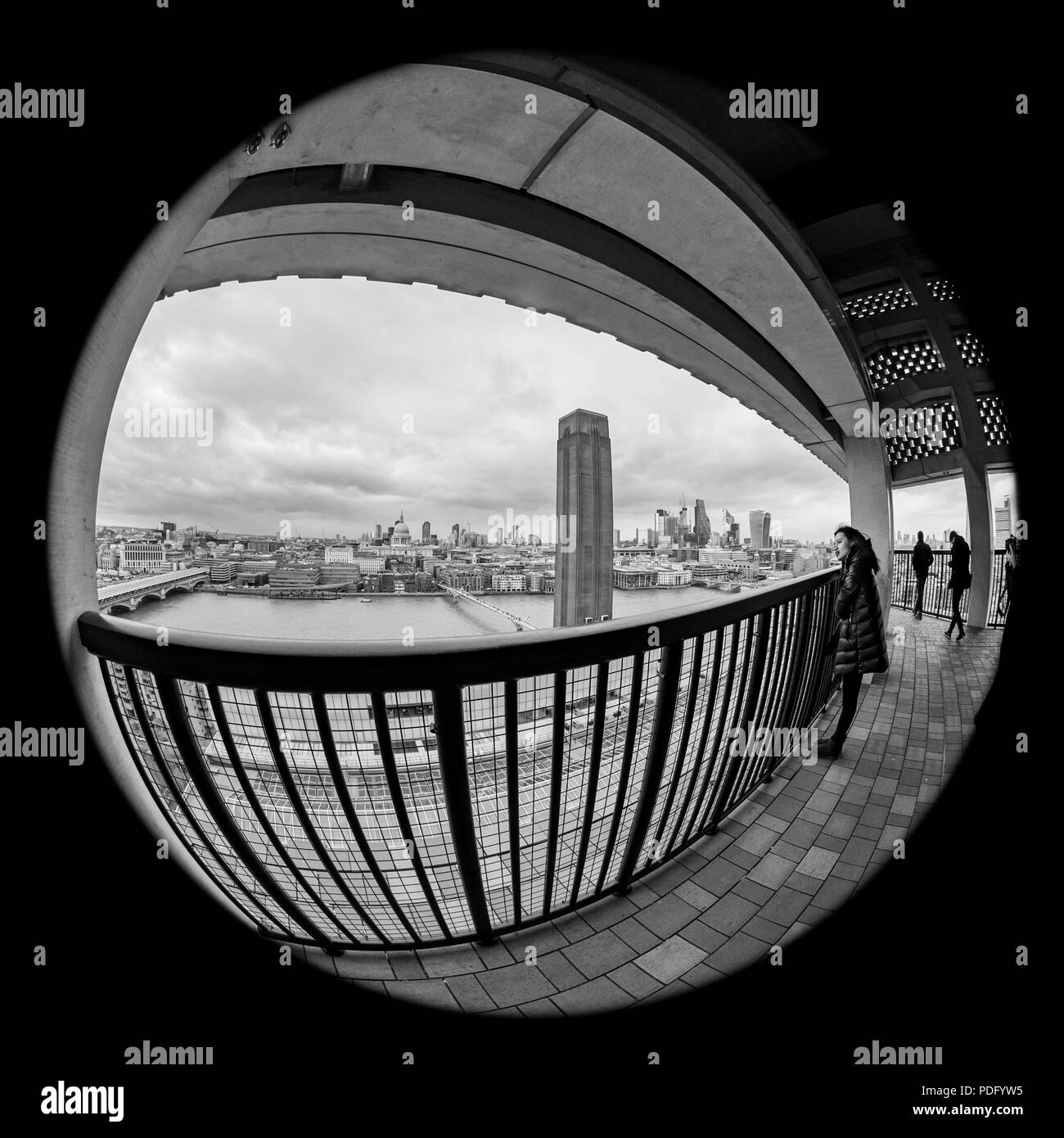Tate Modern Art Gallery, The Blavatnik Extension, London Stock Photo